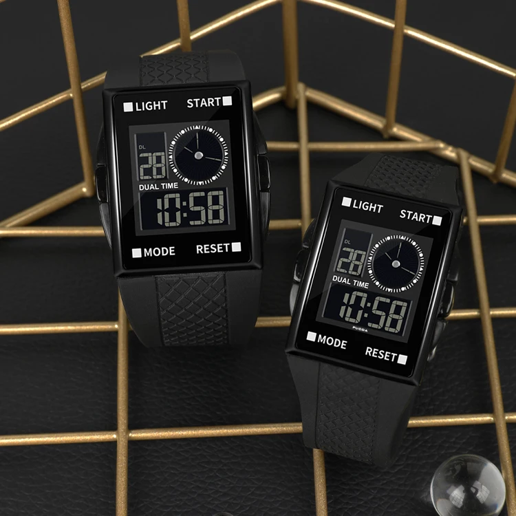 Diray smart watch 2023 Square Shape Men Reloj Deportivo Watch Two Pieces Set Digital Couple Watch For Men And Women