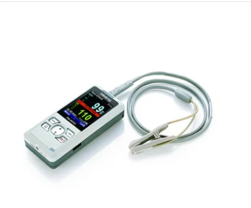 Mindray PM-60 Handheld Pulse Oximeter with 2.4 color TFT Screen Multi Parameters PM-60 Monitor with Nellcor Sensor