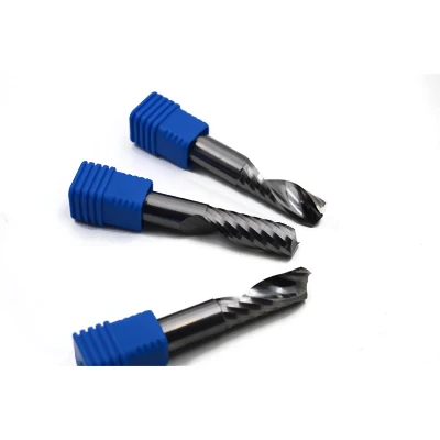 Single O Flute Up-cut Spiral Flute Carbide Router Bit 8 mm Dia x 38 mm x 8 mm Shank x 76 mm