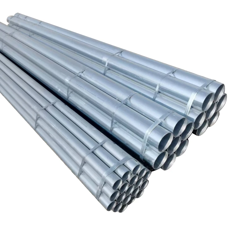 Factory Price 2 Inch 2.5 Inch Sizes Gi Steel Round Galvanized Iron Pipe For Greenhouse Frame