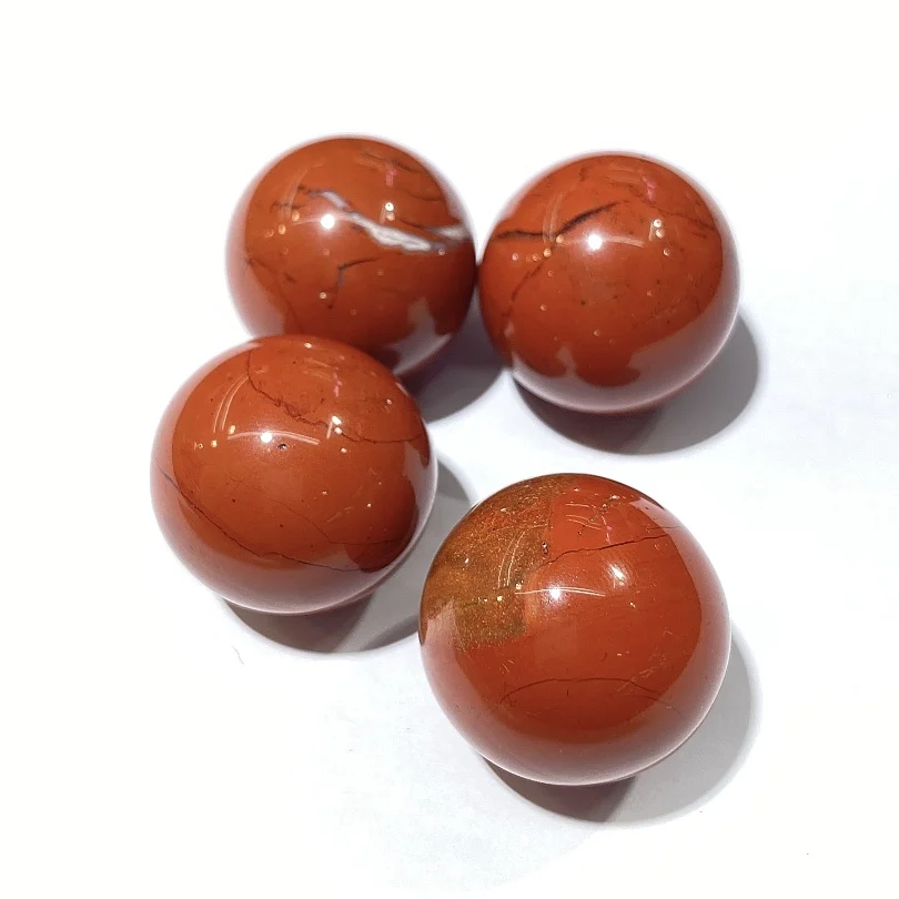 Оптовая продажа, натуральные рубиновые круглые кварцевые лечебные Хрустальные шарики для украшения