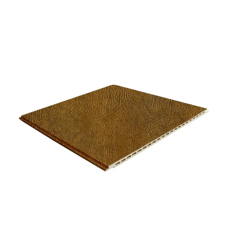 
Wholesale custom low MOQ integrated wallboard house cladding wallpaper texture for living room 