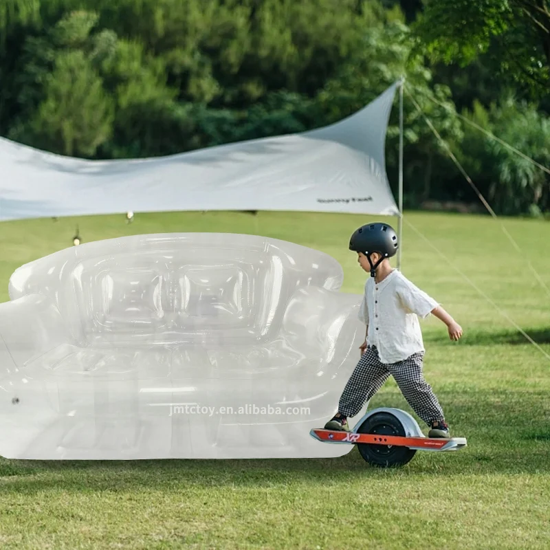 pink camping sofa inflatable air sofa double lounge