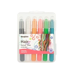 Bulk washable hair color magic crayons lipstick art sets