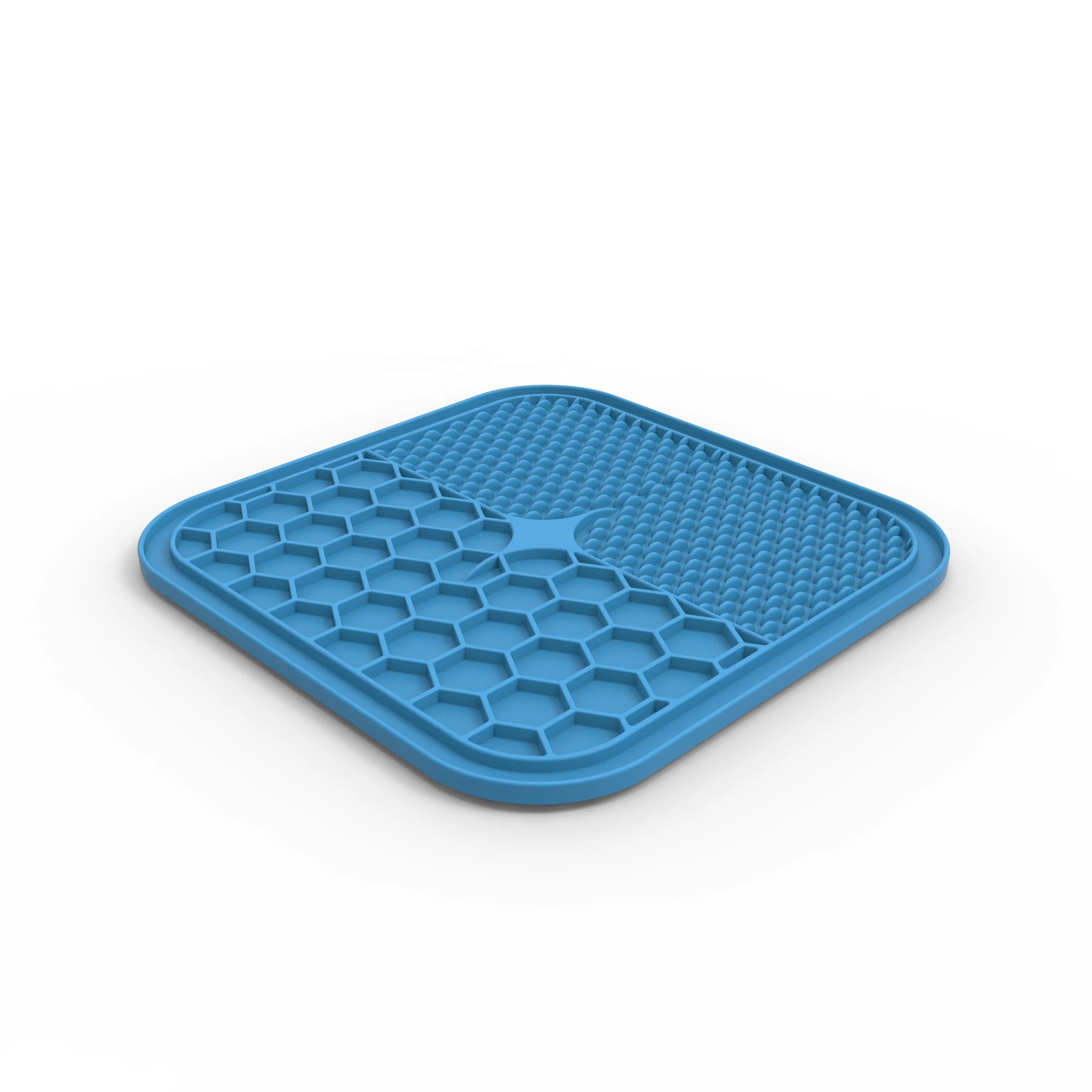 Customize Logo Silicone Dog Feed Lick Pad Dog Lick Mat with Suction Cup