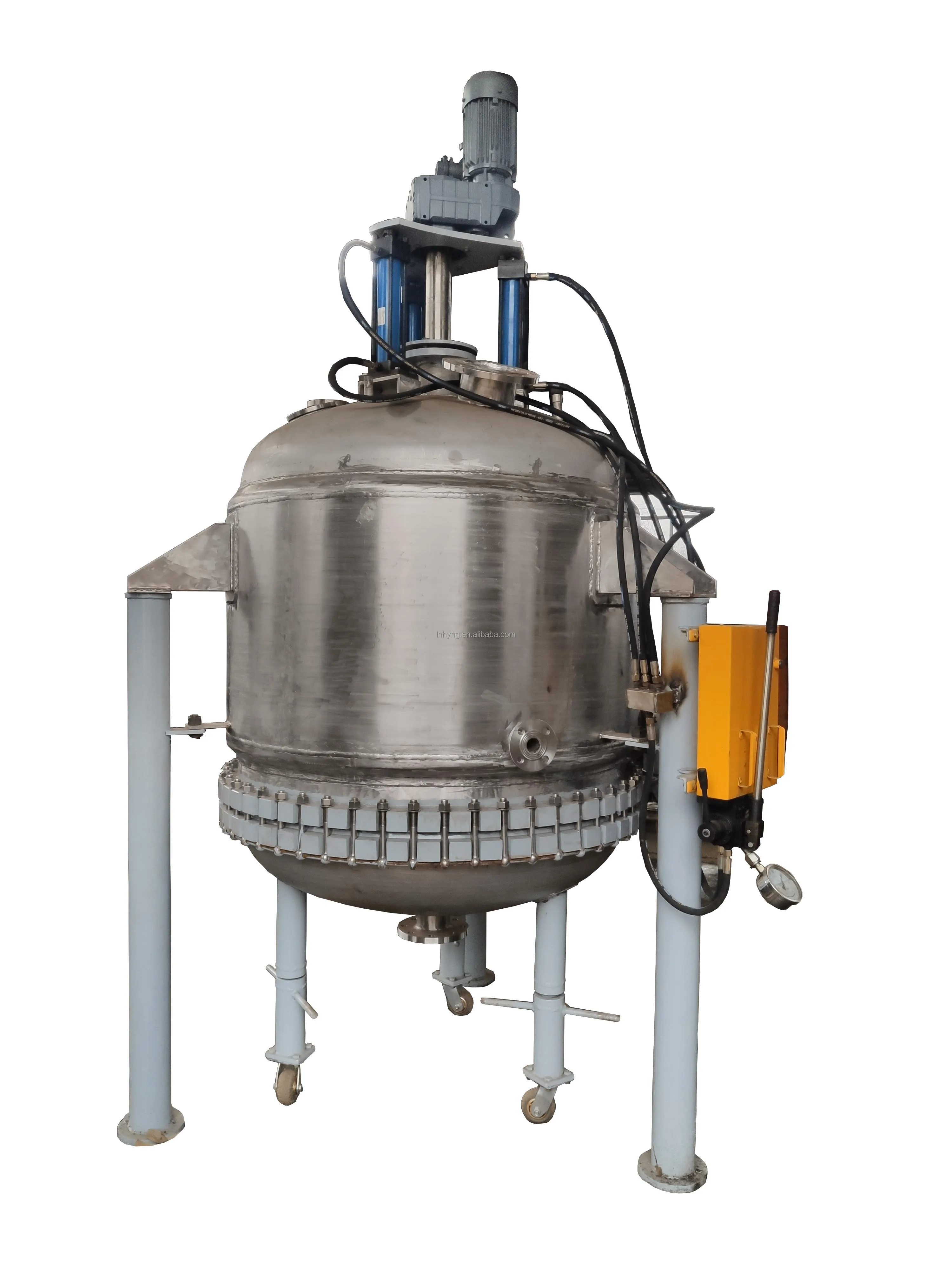 glass lined jacketed reactor