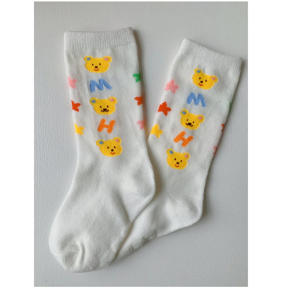 Это самый лучший носки для наших маленьких детские мягкие как торт анти-скольжения с забавными персонажами из мультфильмов, для детей ясельного возраста