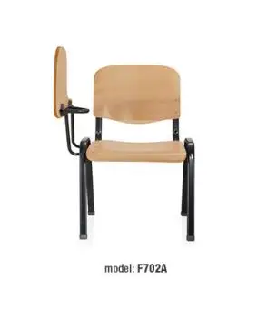 School training foldable chair study chair for adults student student chair with writing pad