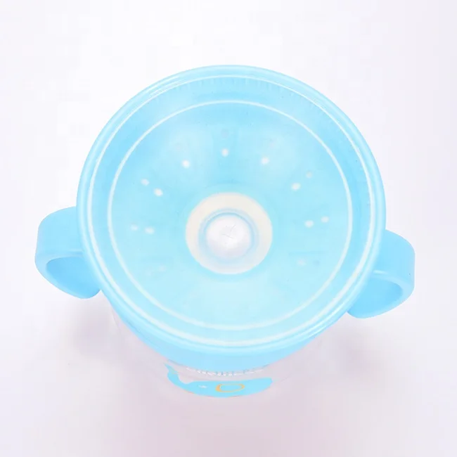 Food-grade baby feeding bottle/bebe tasse/infant vaso with customized color and logo