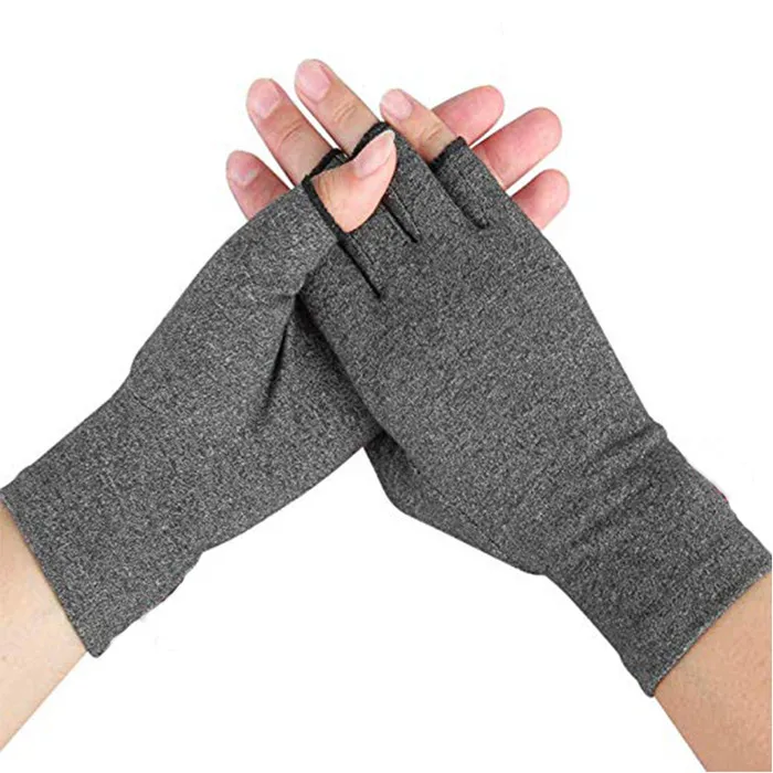 Fingerless Copper Anti Arthritis Gloves Orthopedic Hand Arthritis Compression Gloves for Arthritis