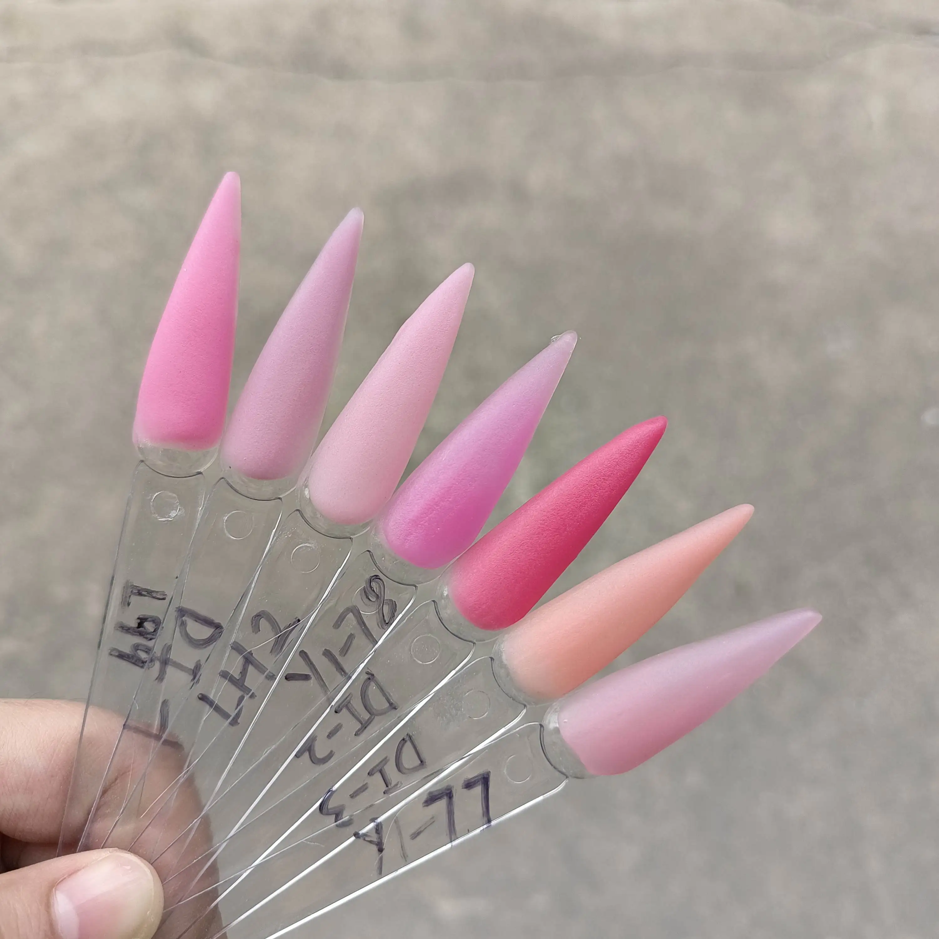 Hot Selling Pink Acrylic Powder Nude Pink DIP Polymer Acrylic Powder Nails