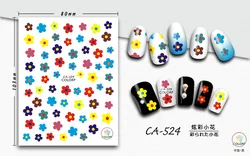 CA489-528 Hot Selling Fashion Art Nail Sticker Wholesale Diy Nail Art Decoration Sticker
