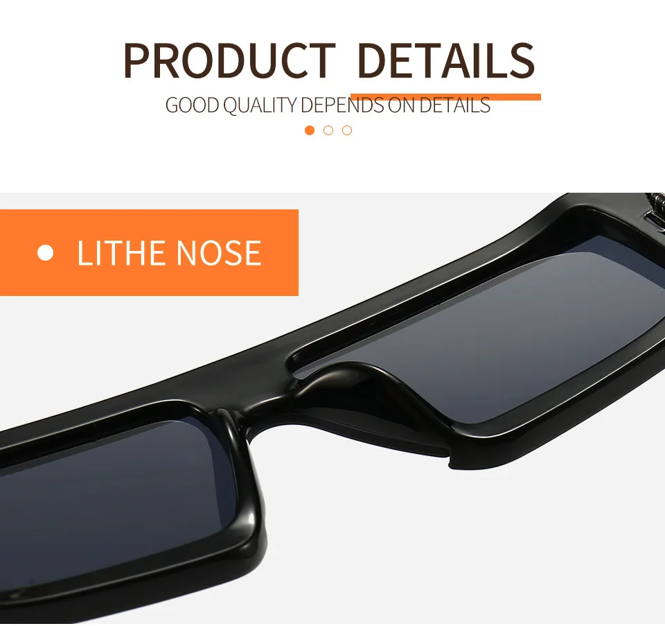 Hot fashion vintage sunglasses for men good quality white pink PC frame womens sunglasses trendy