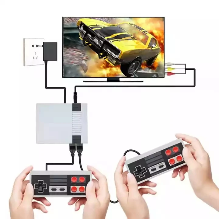 Лидер продаж Беспроводная игровая консоль беспроводные ТВ видео игры высококачественные дешевые