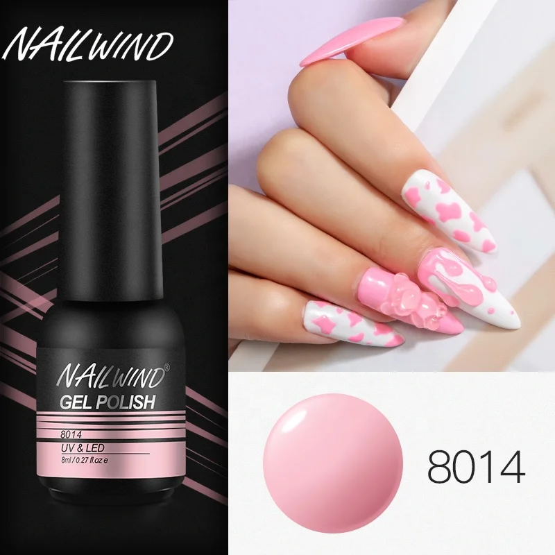 NAILWIND Cheap 60 Colors Vegan Macaroon Uv Varnish Gel Polish Kit Private Label Nail Gel Polish Set 8Ml For Nail Salon Supplier