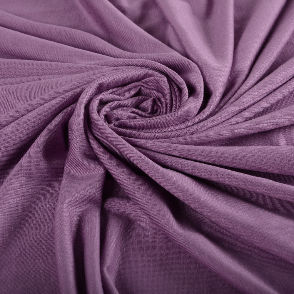 Hot Selling Premium Jersey Scarf Stretchy Hijab Plain Head Scarves Wholesale Women  Cotton Hijab Shawl