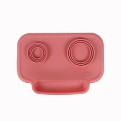 Wholesale Mini Size Bpa Free Silicone Feeding With Strong Suction Cup Baby Placemat