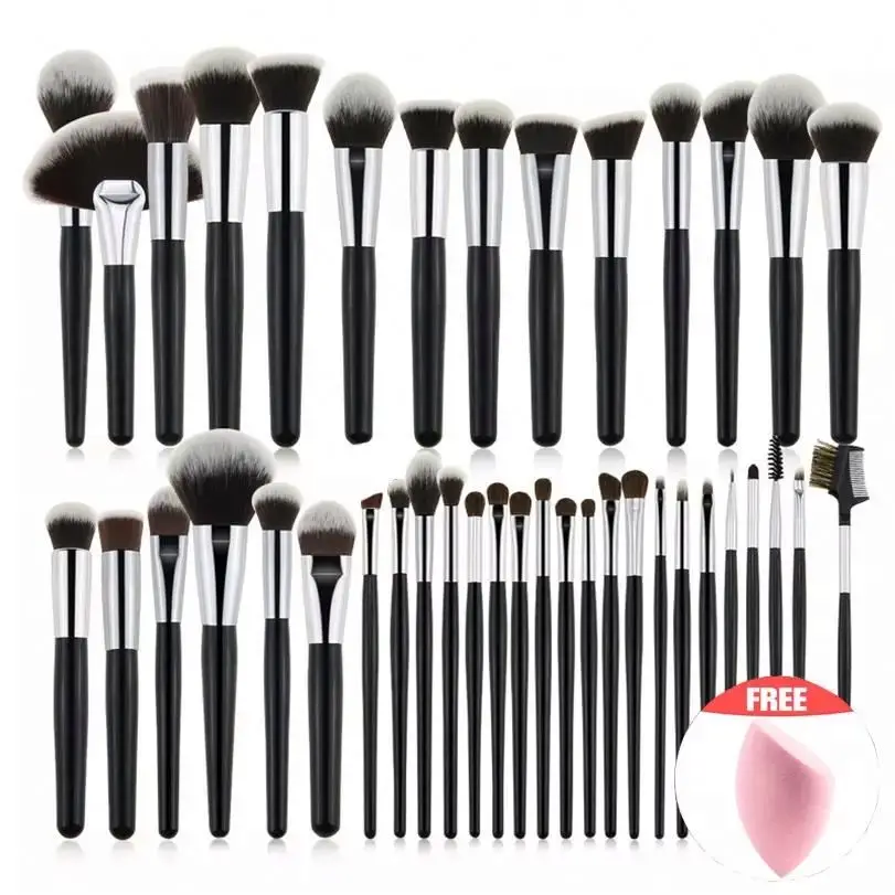 Professional Manufacturer Golden Supplier Makeup Brush Gift Set Custom Logo High quality with  Makeup Egg
