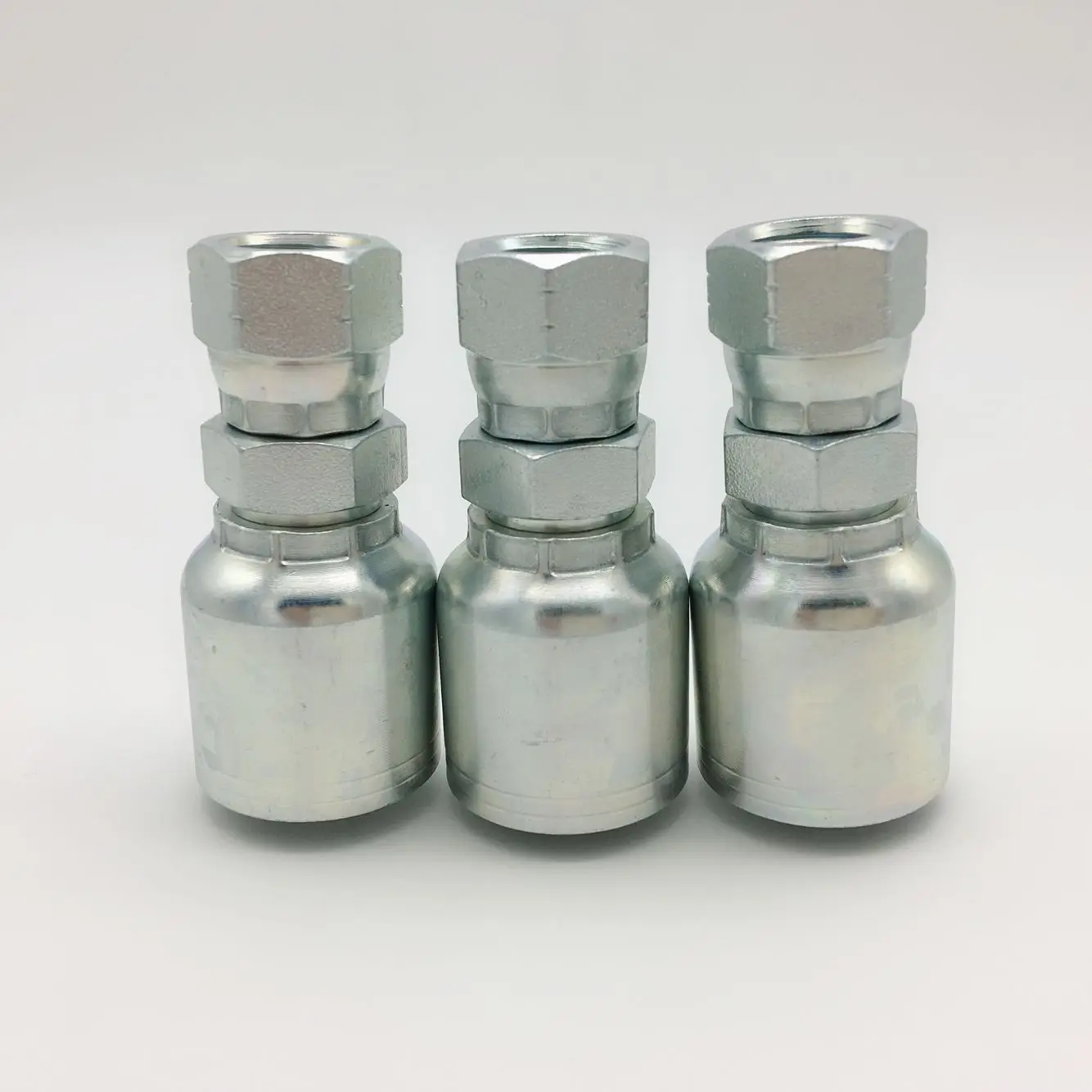 26711D High Quality Stainless Steel JIC Female 74 Degree Cone Seat Hydraulic Hose Fitting One Piece Fitting