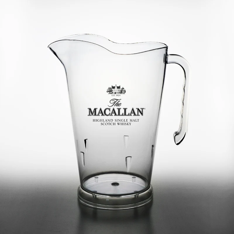 Wholesale Glass Clear Acrylic Plastic Water Pitcher With Lid Fruit Infuser Filter Flavor Pitcher Beer Tea Milk Pitcher