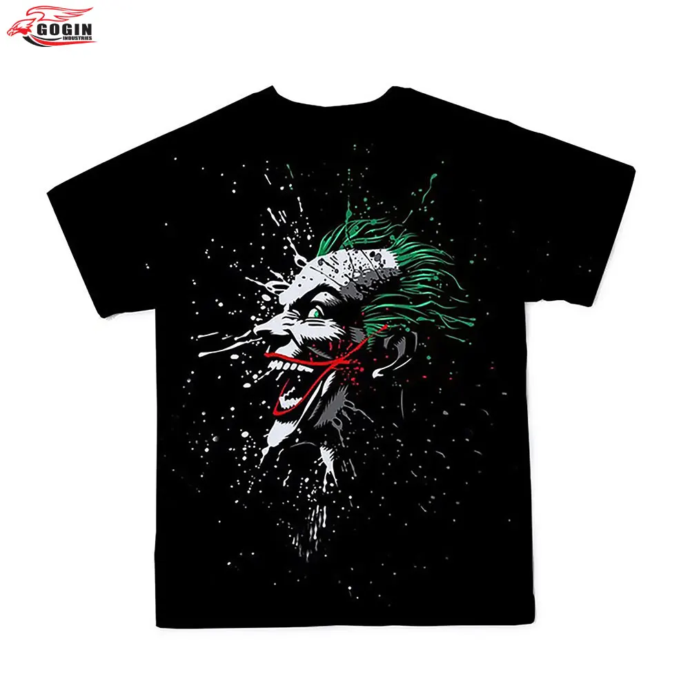  Футболки на заказ Мужская футболка с сублимационной печатью 100% полиэстер индивидуальный дизайн 3D сублимационная