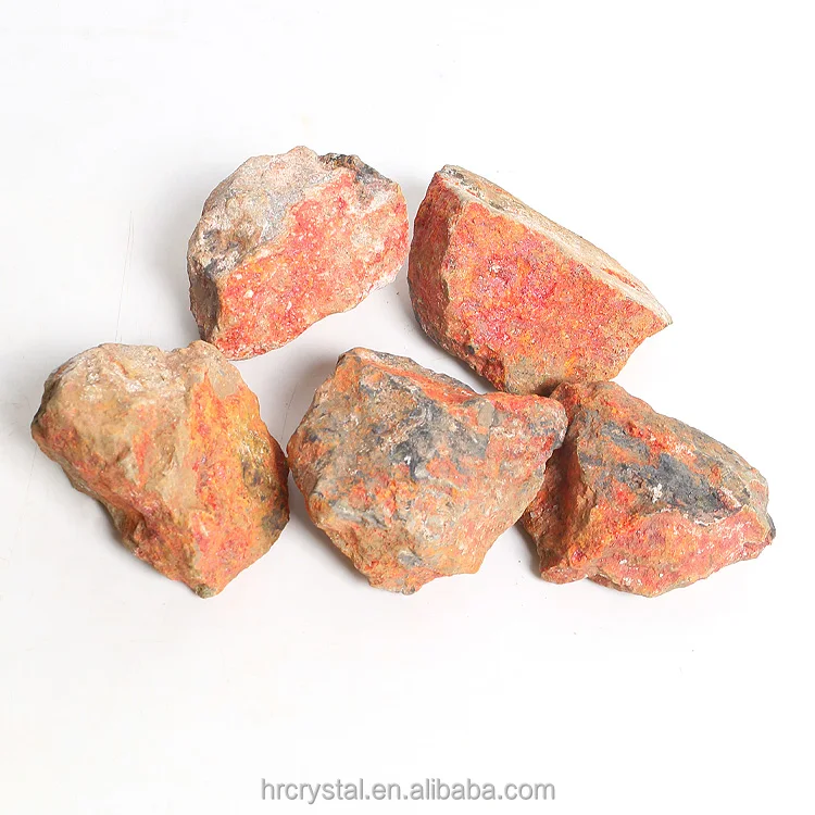 Wholesale Crystals Healing Stones Natural Gemstone Realgar Stone Raw Crystal Rough Crystal