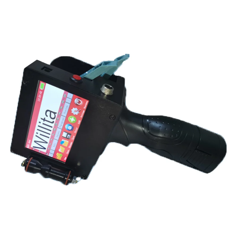 1-inch Dual Head Portable Handheld Inkjet Printer New Direct Sale Manufacturer Retail Label Printing 50.8mm Printing Height