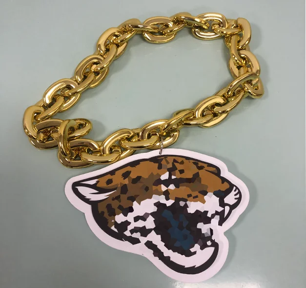 Wholesale Fanfave Fanchains Teams Loge Oversized 3D EVA Foam Football Baseball 32 teams fan chain craft