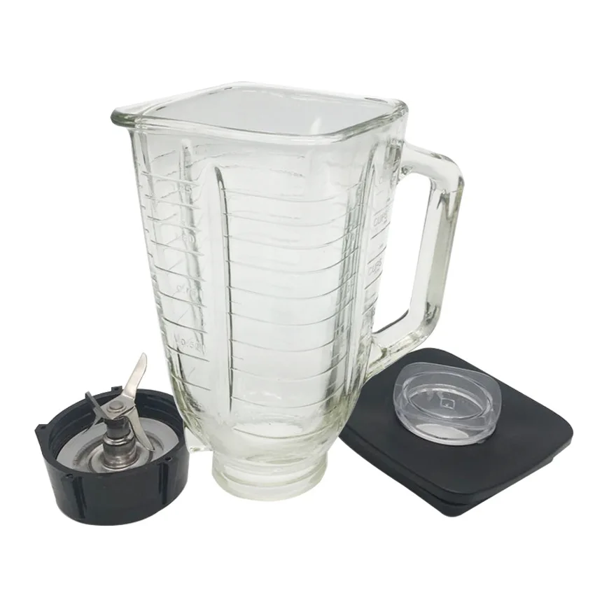 kitchenaid blender replacement parts 1.25L oster square Blender Jar