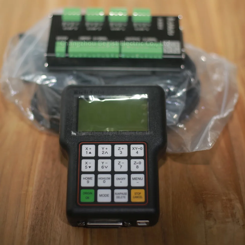 Richauto Dsp A11 A18 3-axis Motion Control System, English, A11e A18e Dsp Usb Handle Controller For Cnc Router