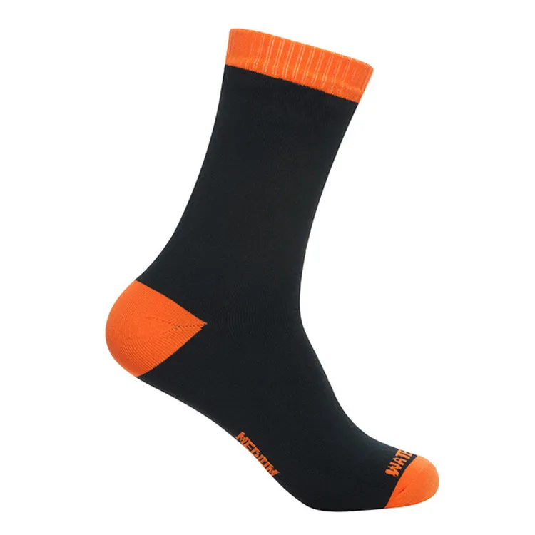 Breathable outdoor hiking cycling socks keep warm men and women 100% waterproof sports socks