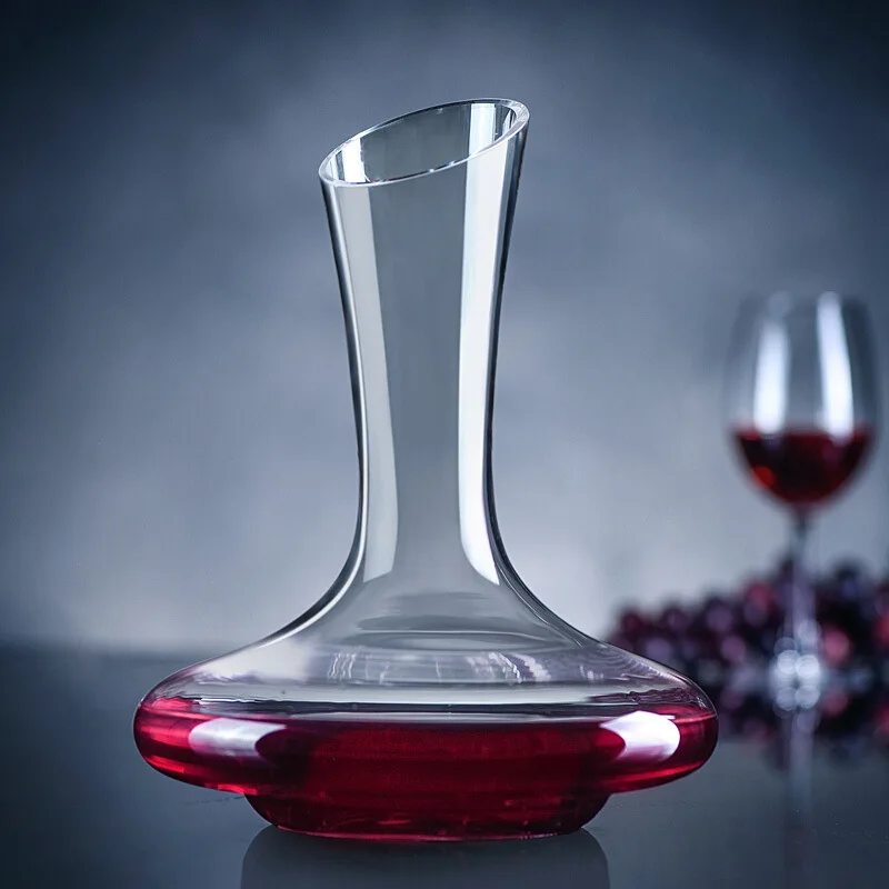 Stocked Cheap High Quality Wholesale Custom Logo Crystal Wine Decanter Glass Decanters Wine Decanter