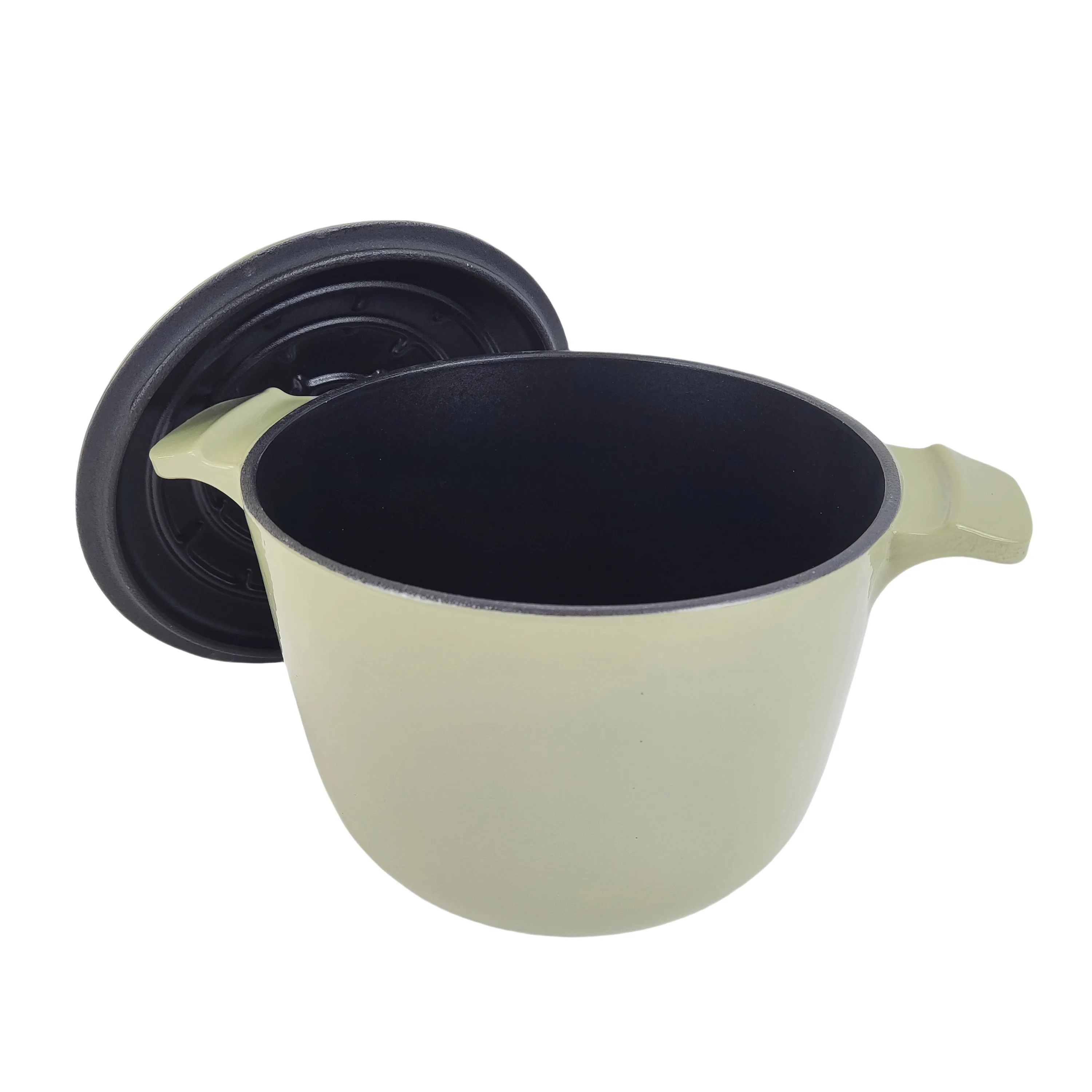 Pre-seasoned Non-stick Kitchenware Cooker Dutch Oven Cocotte Casserole Enamel Cast Iron Stew Pot For Cooking And Braising