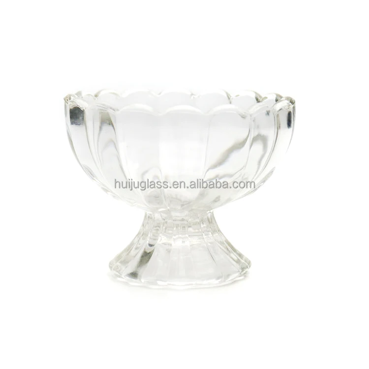 130ml 150ml Transparent Oversize Dessert Ice Cream Glass Cup Cake Bowl