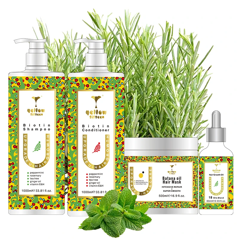 Private Label продукты по уходу за волосами 100% Натуральный Питательный Шампунь против перхоти