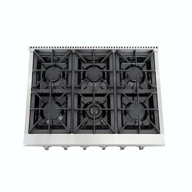 Hyxion Hot plate Black porcelain drainer outdoor gas stove gas cooker industrial gas stove for apartment