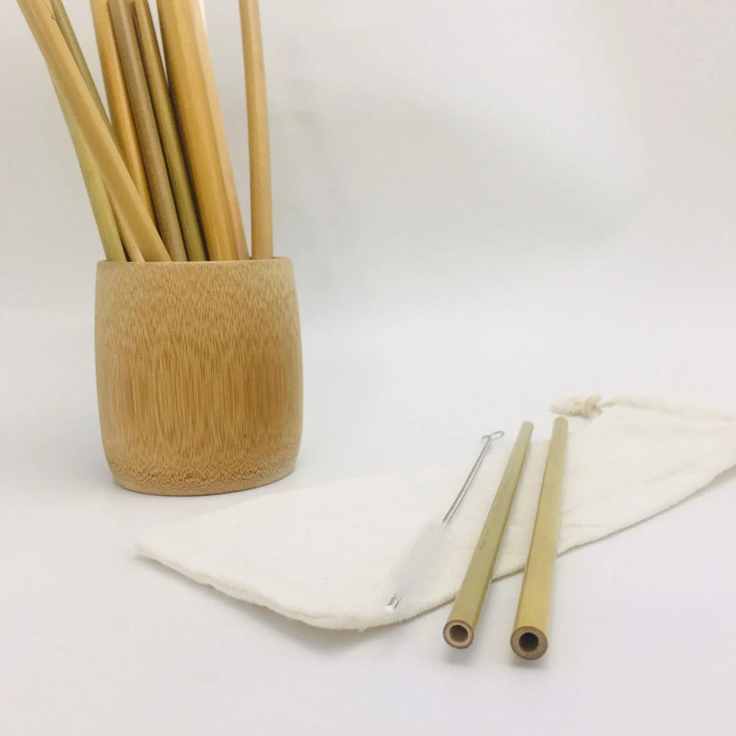 100% Biodegradable Original Bamboo Straw