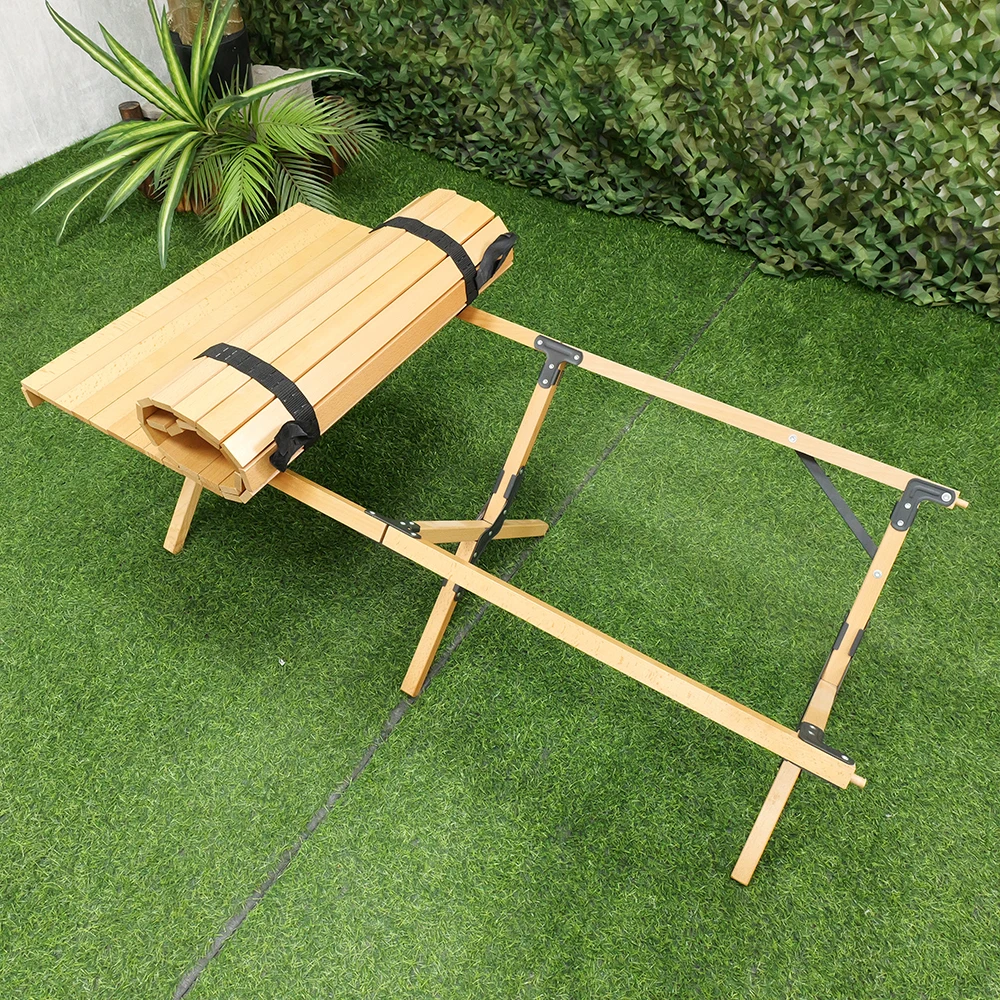 West Shore Barbecue Self-Driving Trip Camp Furniture Outdoor Stackable Portable Picnic Camping Folding Table