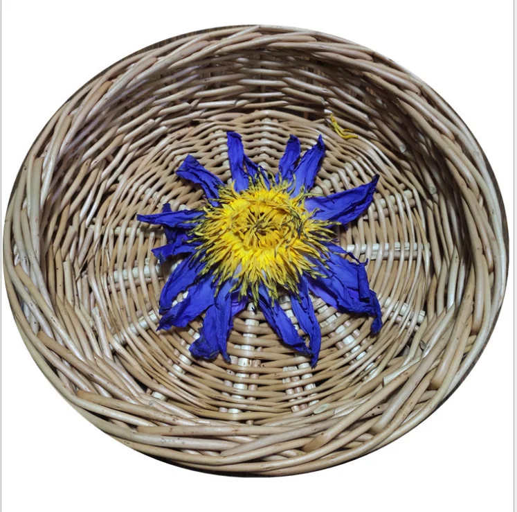 Wholesale OEM Lan lian hua 2020 new harvest blue lotus petals dried Blue Lotus flower for tea