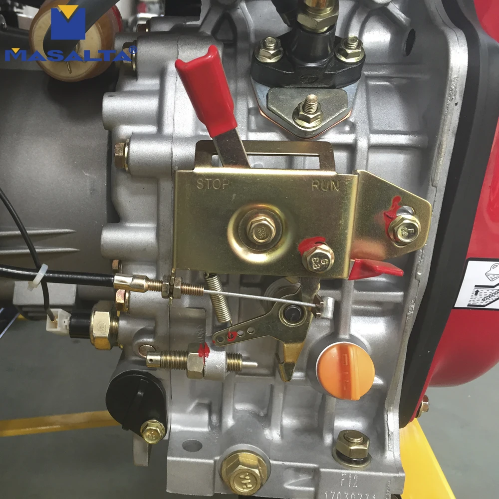 Masalta дизель 4.5HP Портативный Генератор Мобильный высокой мачты свет башня