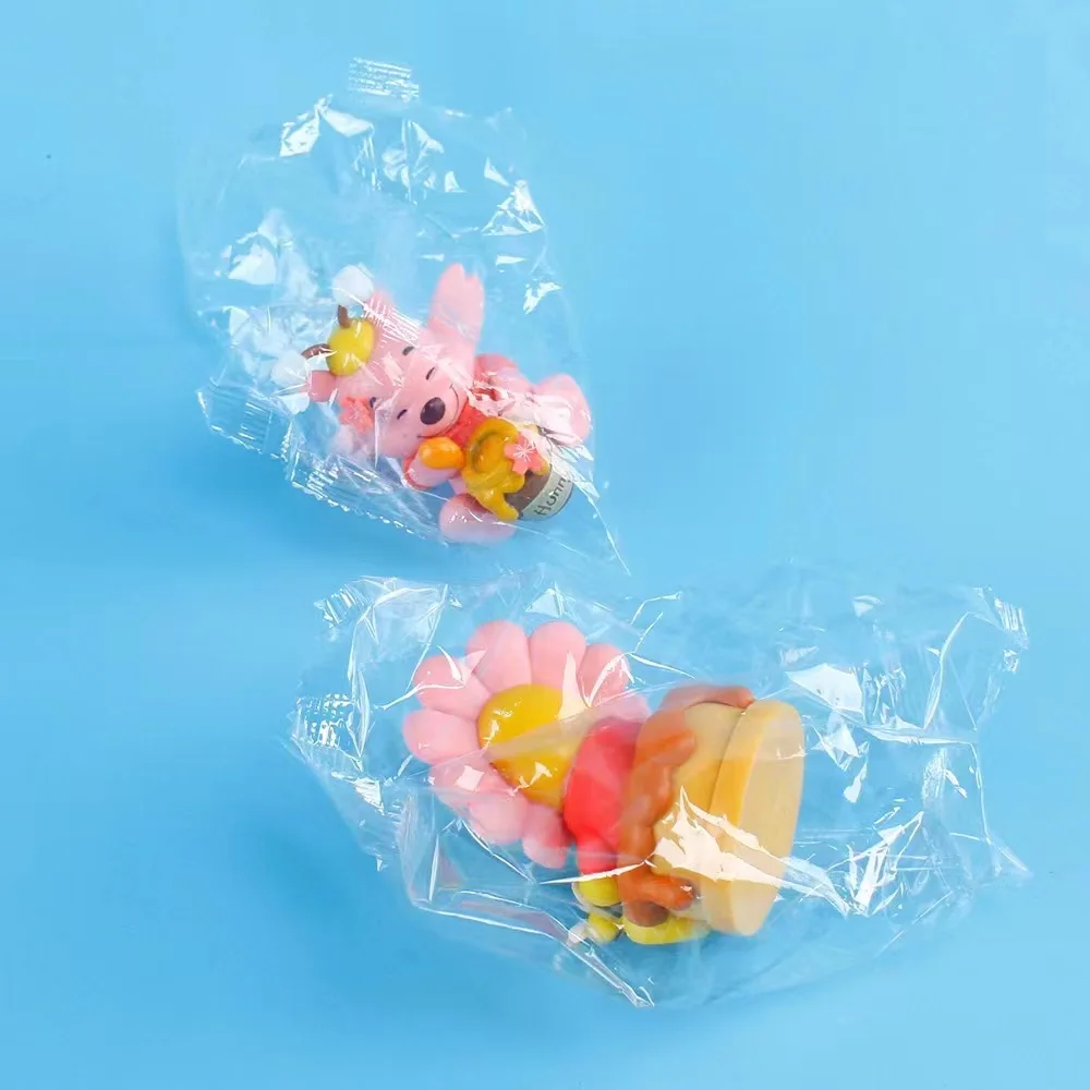 Car Decoration Accessories 3D PVC Dolls Toys Lovely Cartoon Bear Action Figures Party Gifts Wholesale Custom Action Figure Sets