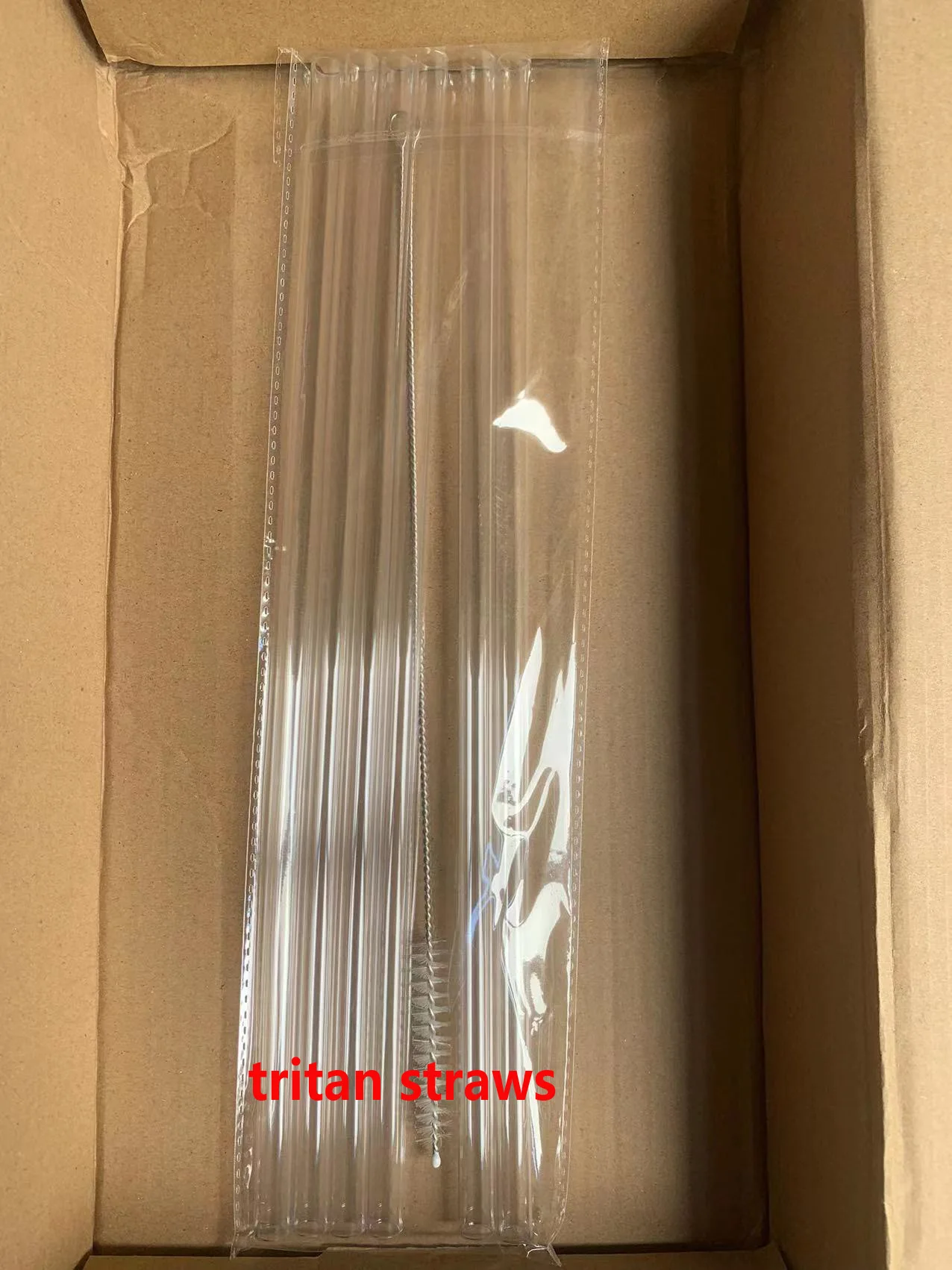 Food Grade Silicone dia10*310mm 12 inch Reusable PE Straws / Tritan Straws for Stanley cup 40 oz : 2 Straws +  Brush per Pack