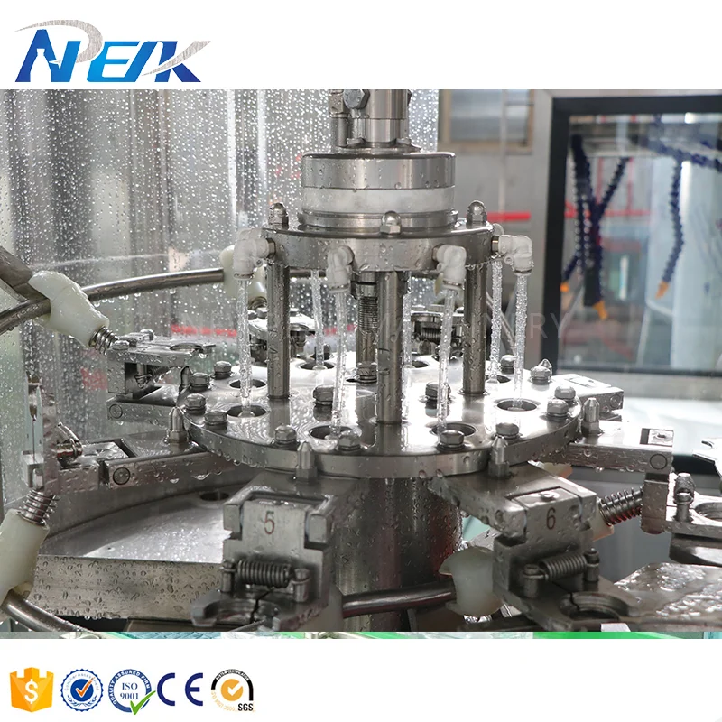 Hot Sale 2000BPH Automatic Bottling Machine Small Bottle Vial Water Filling Line