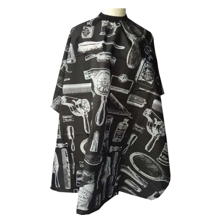 High Quality Wholesale Barber Cape  Custom  Hairdressing Cape Barber Tools Private Label Hair Cutting Cape