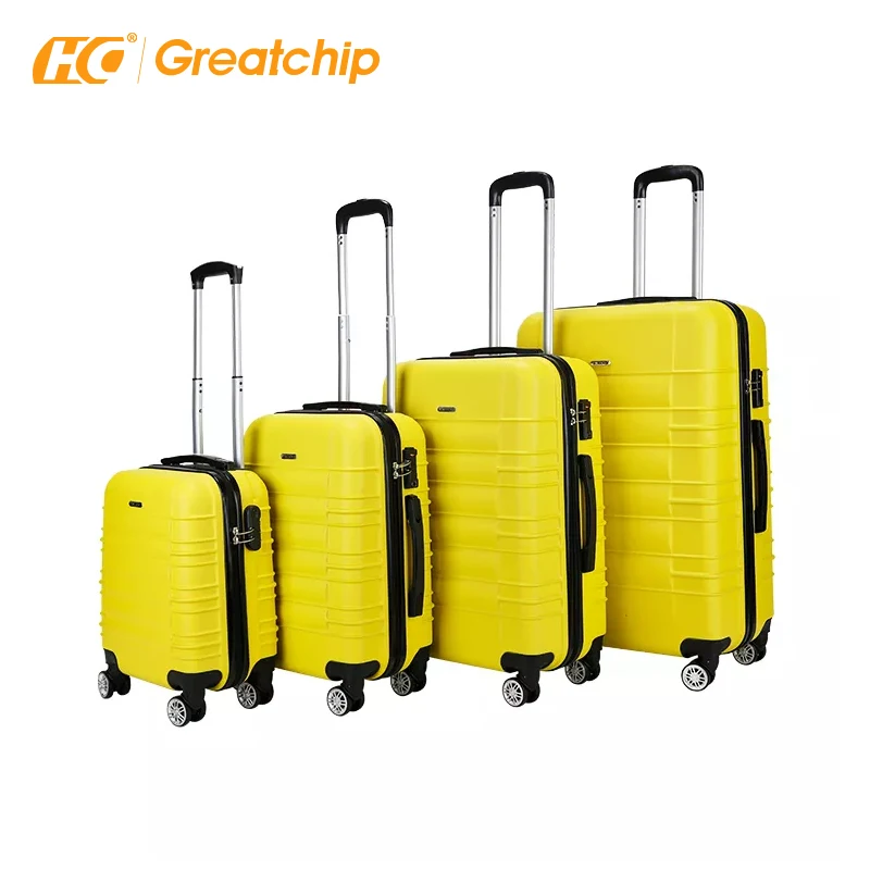 Камня Тигриный комплект 3 Pecas Viagem Жесткий ABS чемодан на колесах