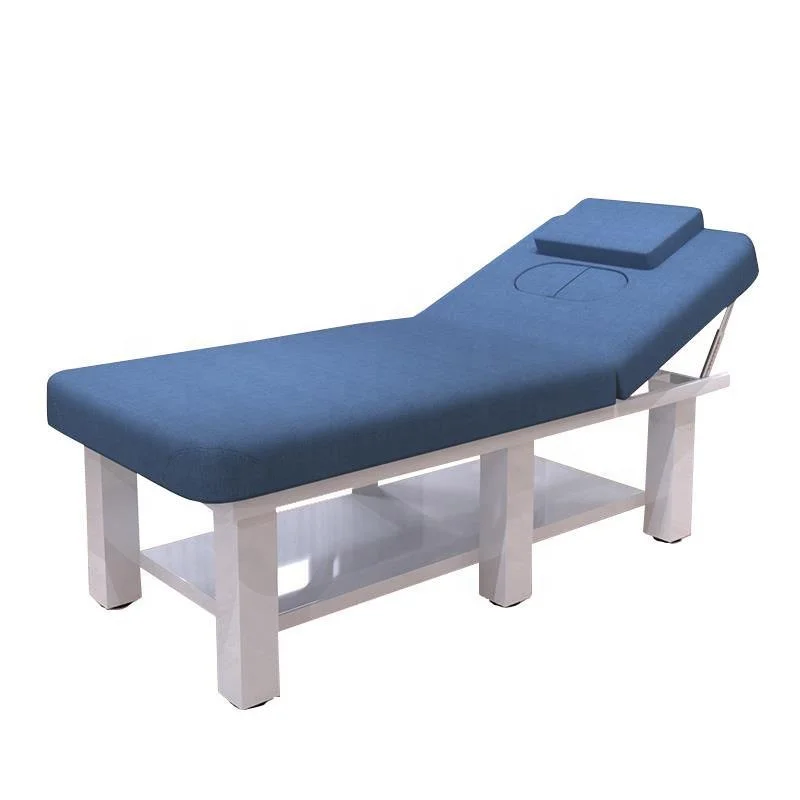 metal frame beauty bed with adjustable backrest