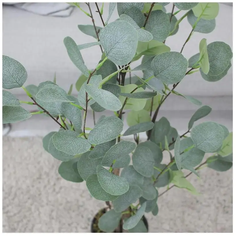 Artificial Fake Tree Plants Coconut Bamboo Banyan Decor With Led Lights Ficus Christmas Cherry Blossom Artificial Plant Supplier