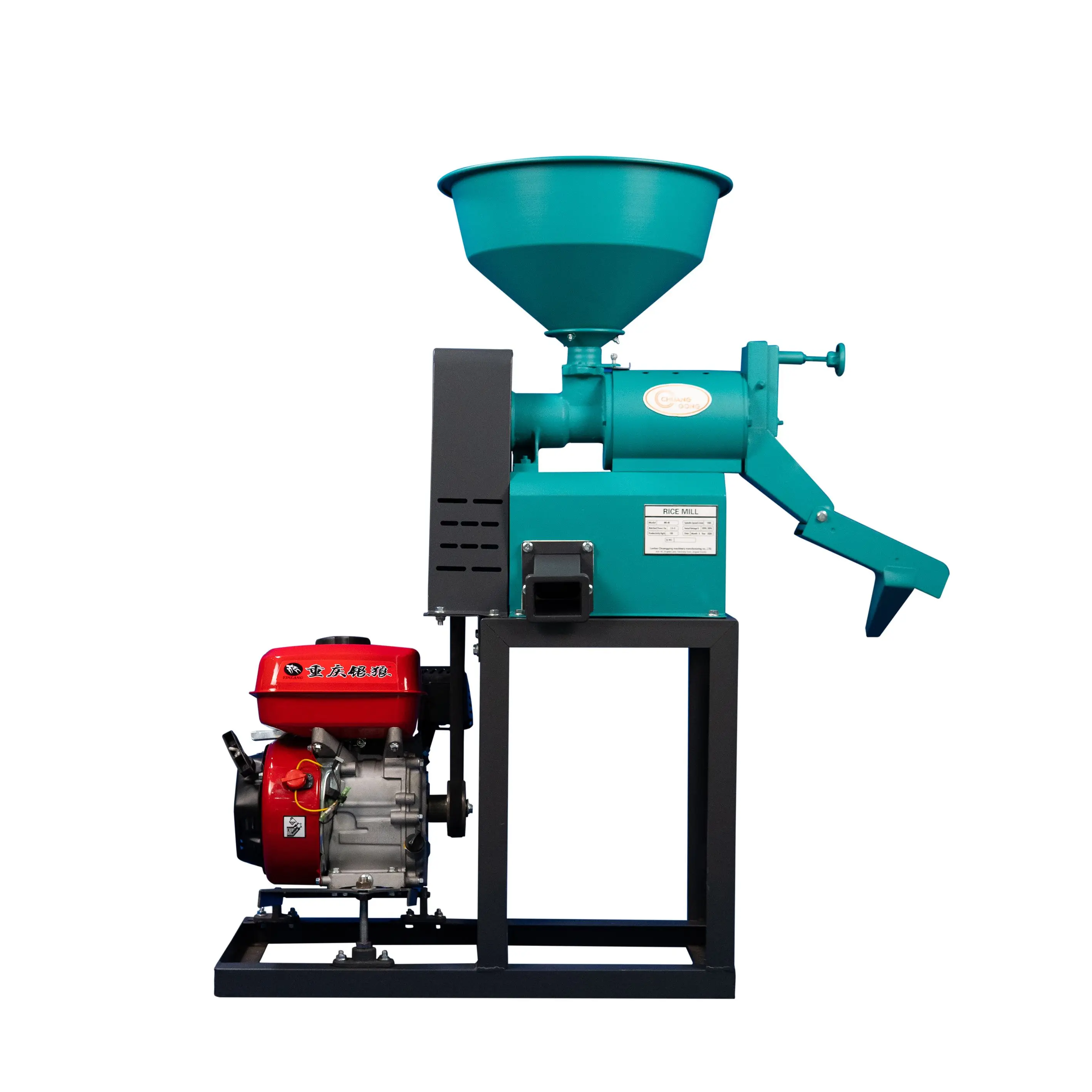 
Chuanggong 6N40 Mini Rice Mill with Gasoline Engine in India 