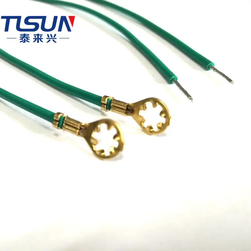 Customize TE Non-slip Brass Star Ring Terminal Wire Harness