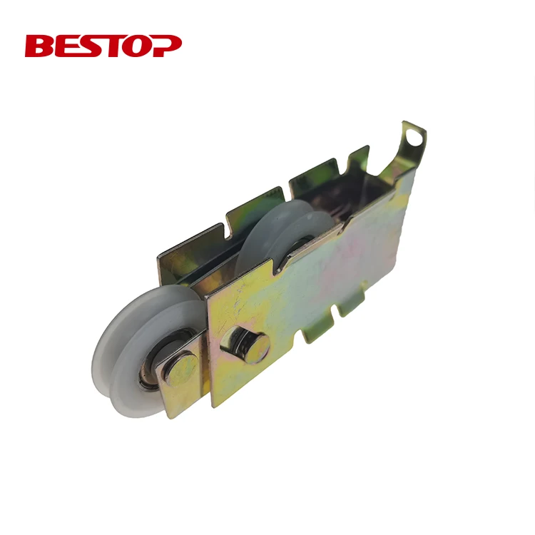 Heavy Duty Iron Steel Door Double Wheel Roller For Sliding Doors To African Market